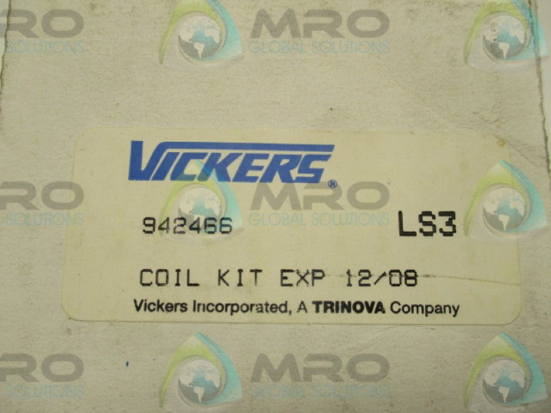 VICKERS 942466 SOLENOID COIL KIT 120V * NEW IN BOX *