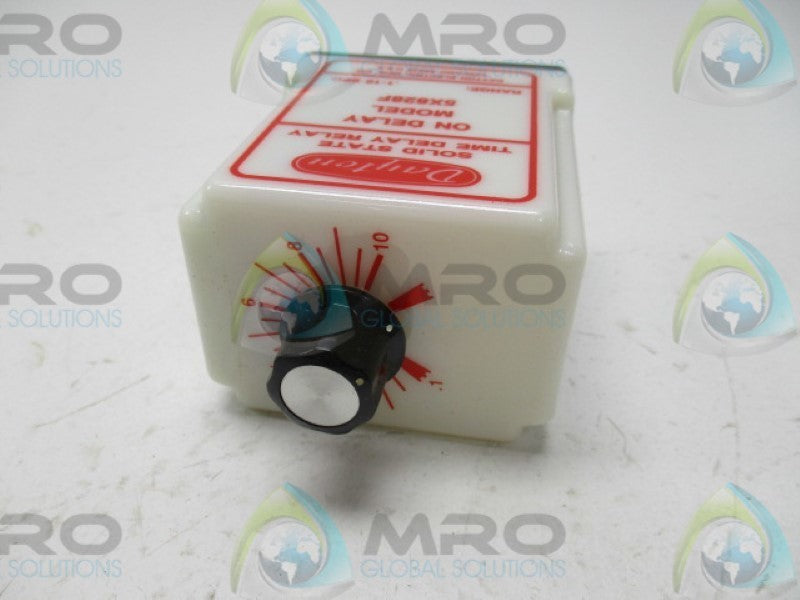 DAYTON 5X828F TIME DELAY RELAY 0.1-10 SECONDS 120VAC * NEW IN BOX *