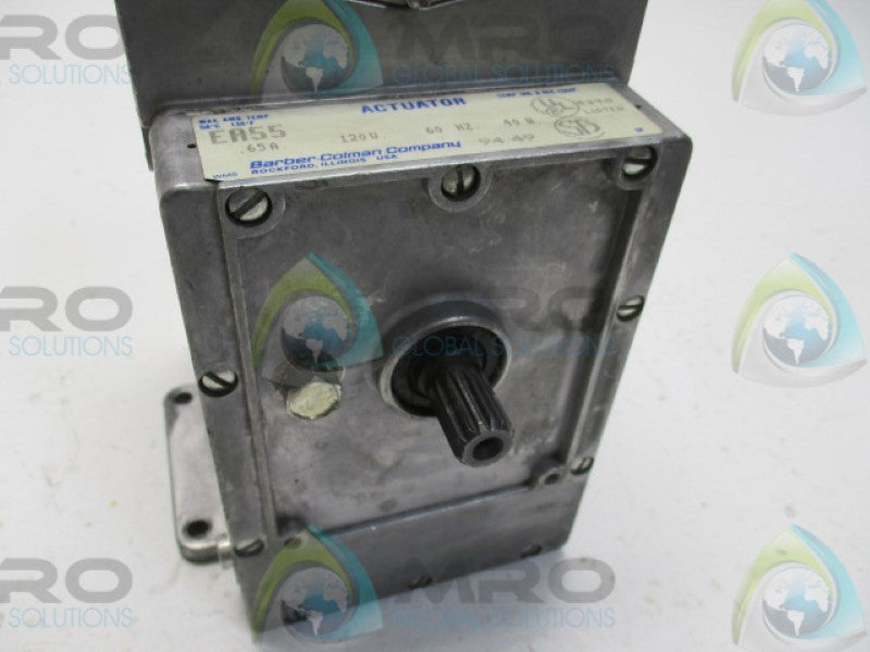 BARBER-COLEMAN EA55 ACTUATOR .65A 120V 40W * USED*