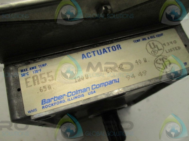 BARBER-COLEMAN EA55 ACTUATOR .65A 120V 40W * USED*