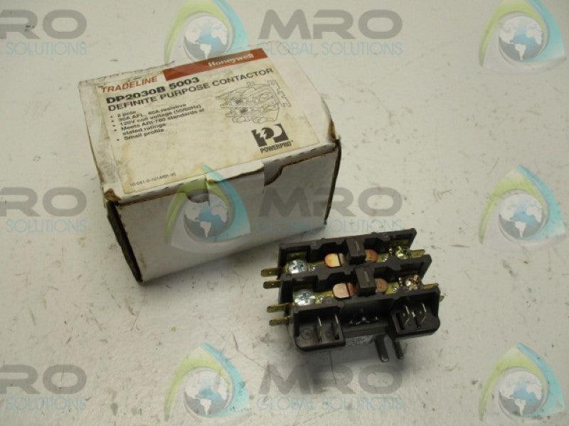 HONEYWELL DP2030B5003 DEFINITE PURPOSE CONTACTOR 120V * NEW IN BOX *