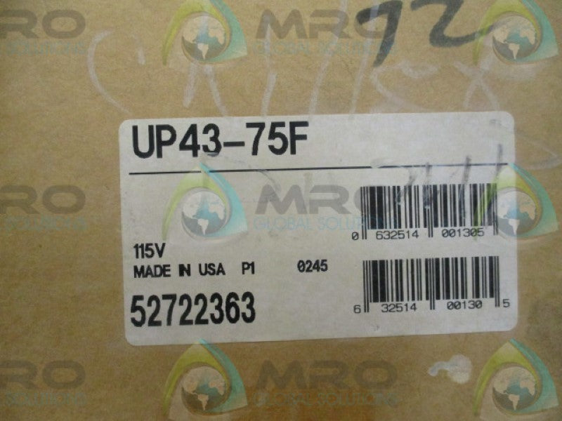 GRUNDFOS UP43-75F CAST IRON PUMP 115V 1PH * NEW IN BOX *