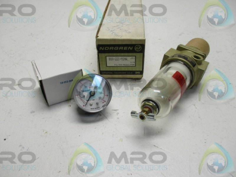 NORGREN B08-221-M3MA REGULATOR 1/4"  NSMP
