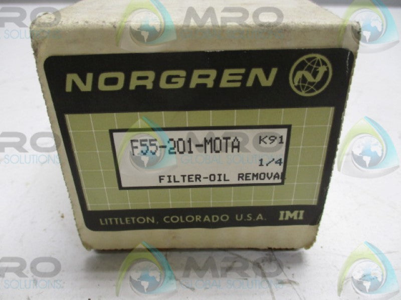 NORGREN F55-201-M0TA FILTER/REGULATOR 1/4" * NEW IN BOX *