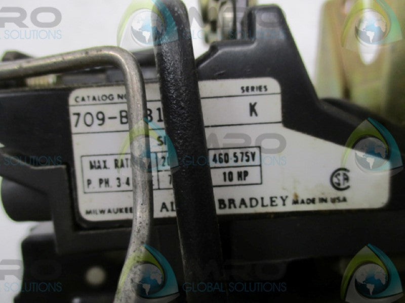 INDUSTRIAL SPARE PART 709-B0B103 SER. K STARTER 120V  UNMP