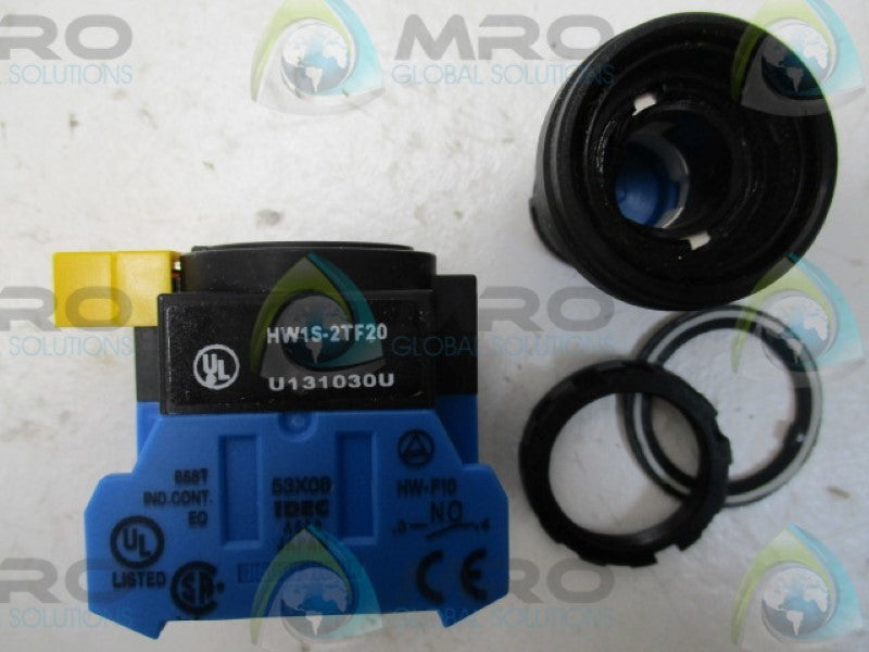 IDEC HW1S-2TF20 SELECTOR SWITCH 22MM  NSMP