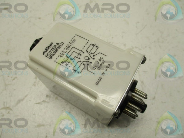 POTTER & BRUMFIELD CHB-38-7001 TIME DELAY RELAY  NSNP