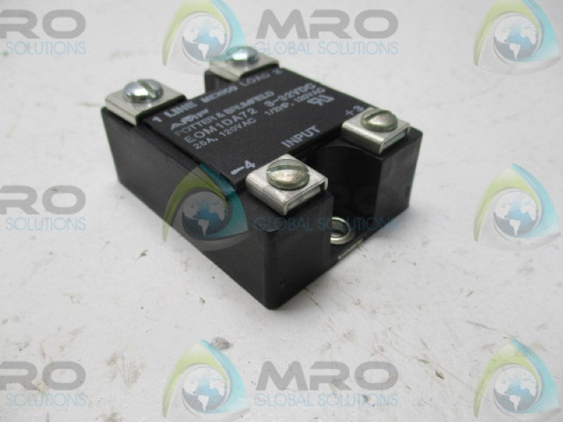POTTER & BRUMFIELD EOMIDA72 MODULE 3-32V 25A 120VAC  NSMP