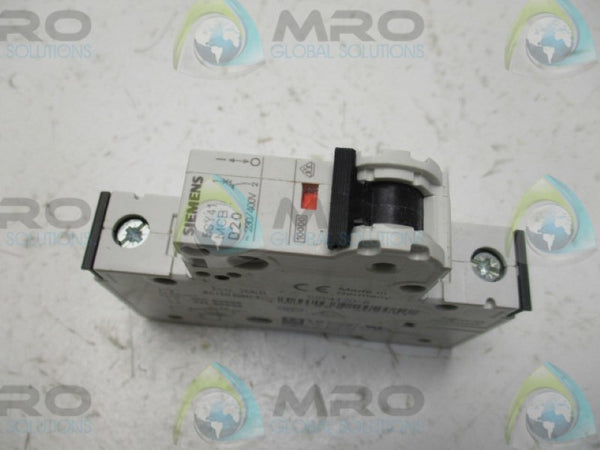 SIEMENS 5SY4120-8 CIRCUIT BREAKER D20A 1P  NSMP