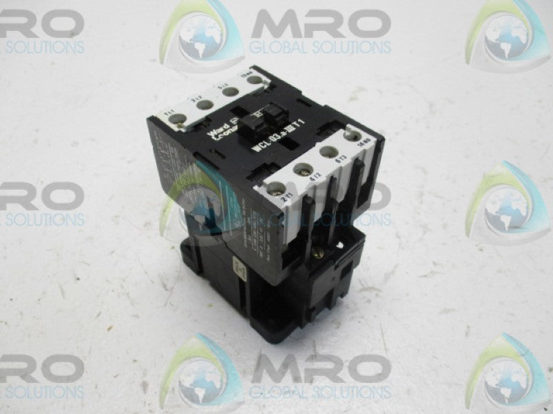 WARD LEONARD WCL-03.A-IIIT1 CONTACTOR 110/120V  UNMP