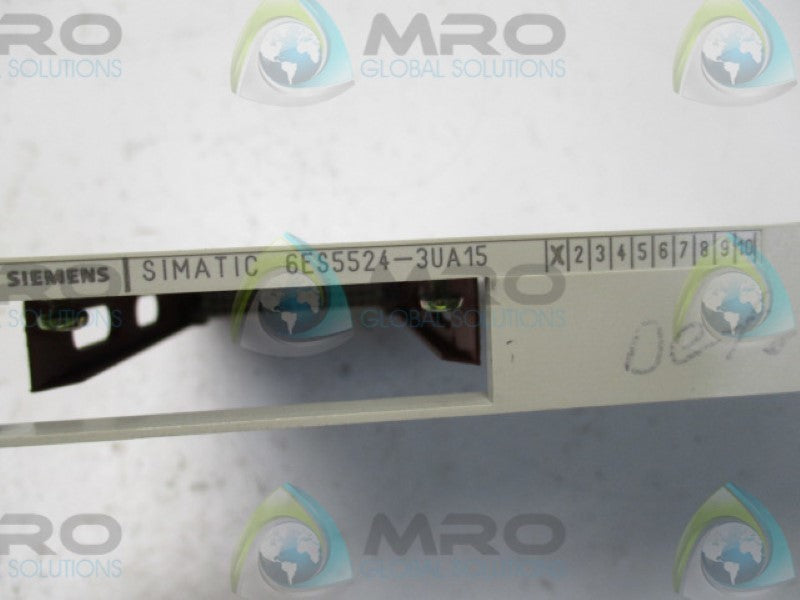 SIEMENS SIMATIC 6ES5524-3UA15 COMMUNICATION PROCESSOR  NSMP