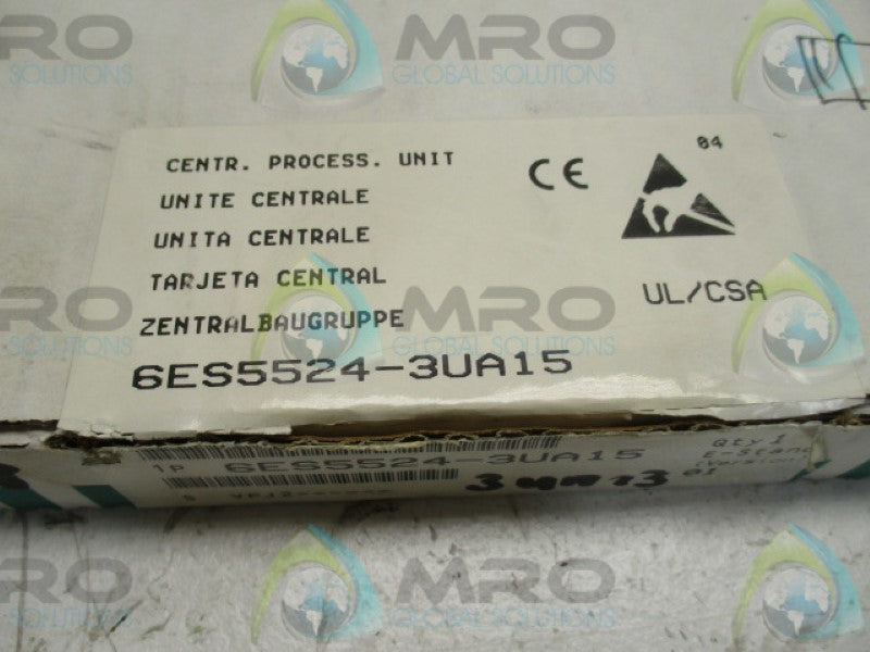 SIEMENS SIMATIC 6ES5524-3UA15 COMMUNICATION PROCESSOR  NSMP