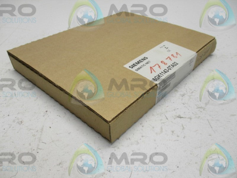 SIEMENS SIMATIC NET 6GK1143-0TA02 * FACTORY SEALED *