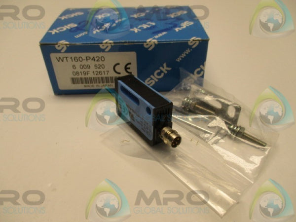 SICK WT160-P420 PHOTOELECTRIC PROXIMITY SENSOR 10-30VDC  NSMP