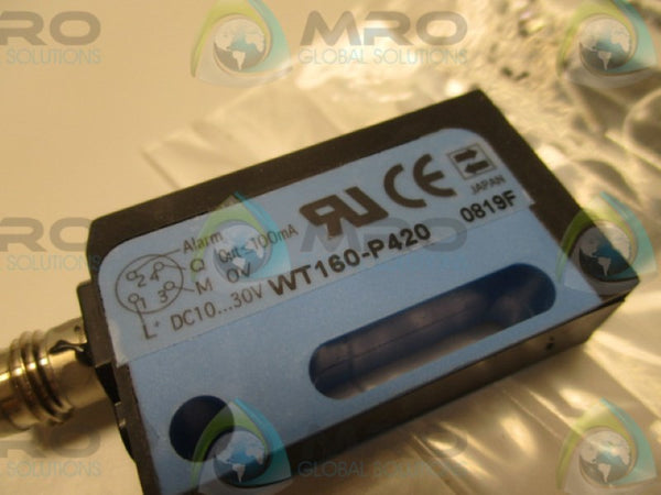 SICK WT160-P420 PHOTOELECTRIC PROXIMITY SENSOR 10-30VDC  NSMP