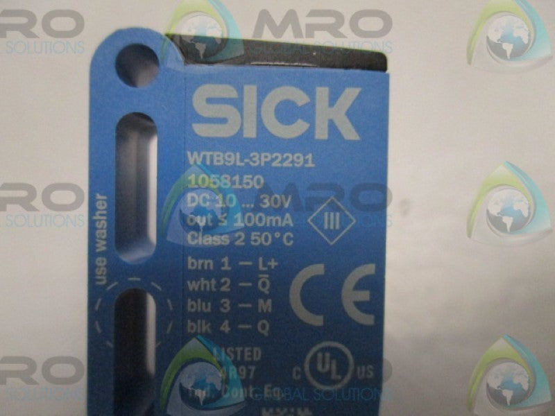 SICK WTB9L-3P2291 PROXIMITY SENSOR 10-30VDC  NSMP