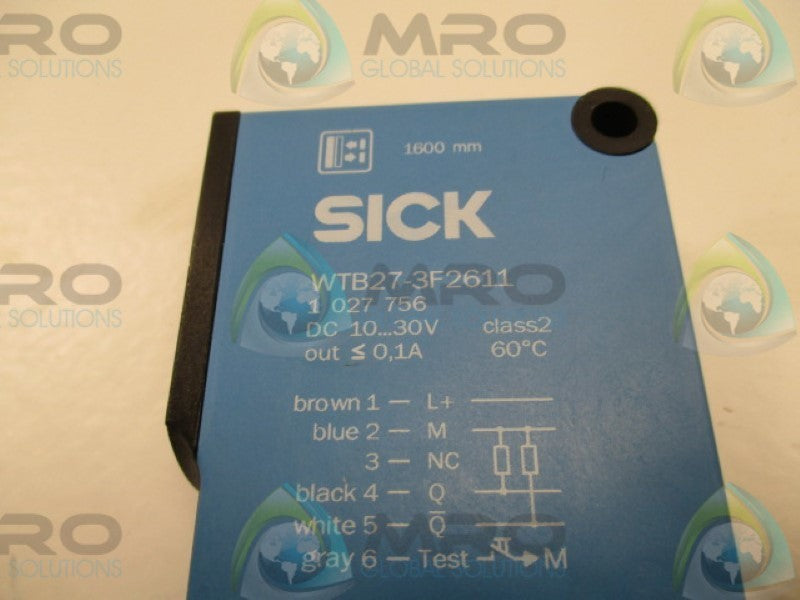 SICK WTB27-3F2611 PROXIMITY SENSOR 10-30VDC  NSNP