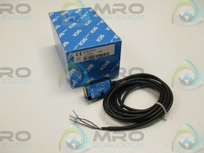 SICK WT9-2P141 PHOTOELECTRIC PROXIMITY SENSOR 10-30VDC 2M  NSMP