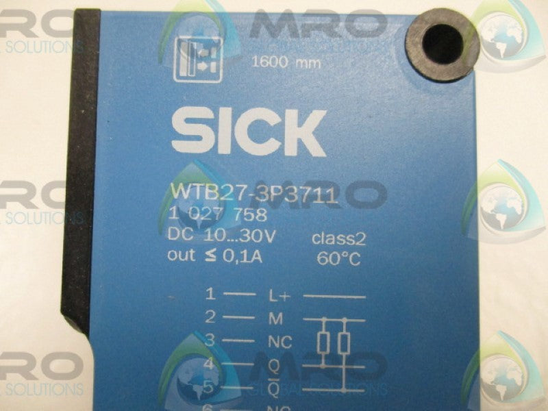 SICK WTB27-3P3711 PROXIMITY SENSOR 10-30VDC 150MM  NSMP