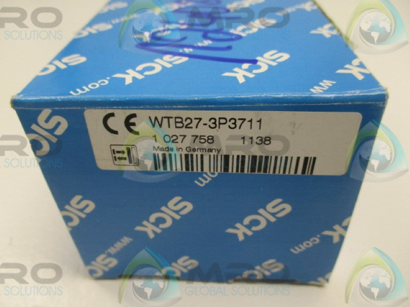 SICK WTB27-3P3711 PROXIMITY SENSOR 10-30VDC 150MM  NSMP