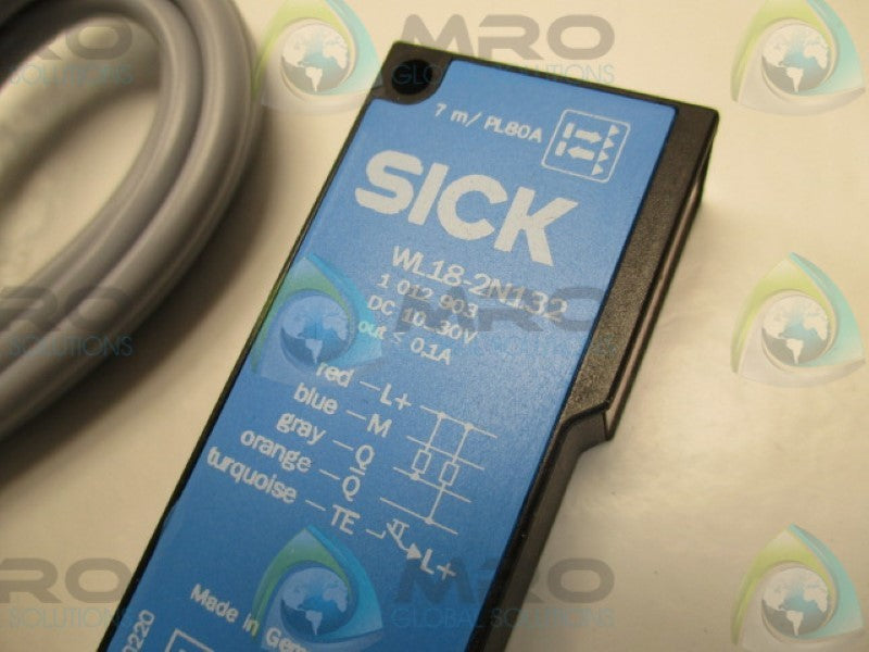 SICK WL18-2N132 PHOTOELECTRIC SENSOR 10-30VDC 7M  NSMP