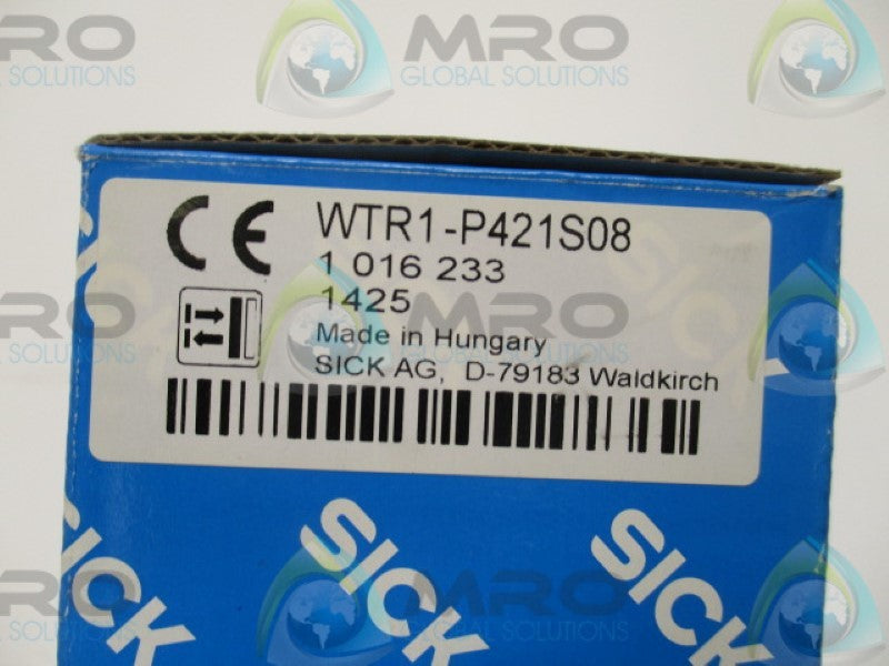 SICK WTR1-P421S08 PHOTOELECTRIC SENSOR 24VDC   NSMP