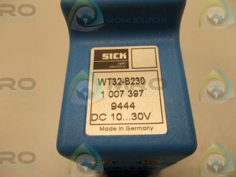 SICK WT32-B230 PROXIMITY SWITCH SENSOR 10-30VDC  NSMP