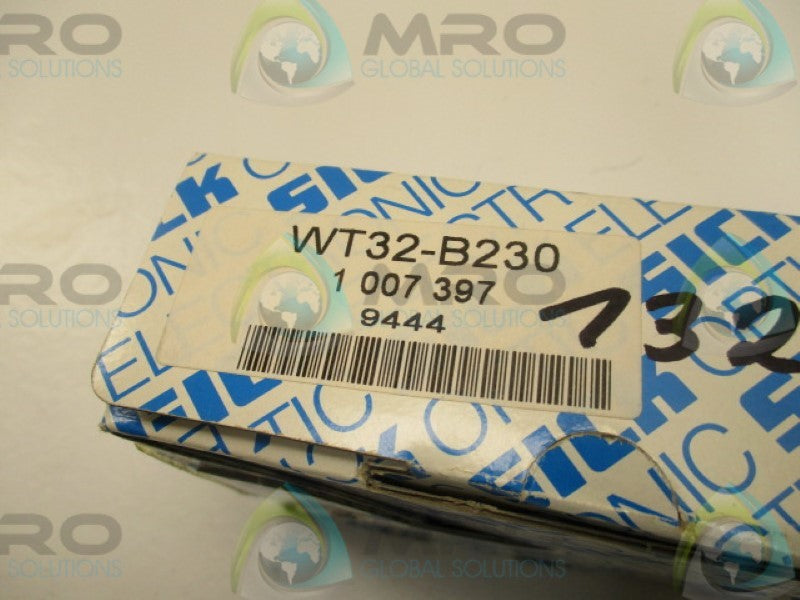 SICK WT32-B230 PROXIMITY SWITCH SENSOR 10-30VDC  NSMP