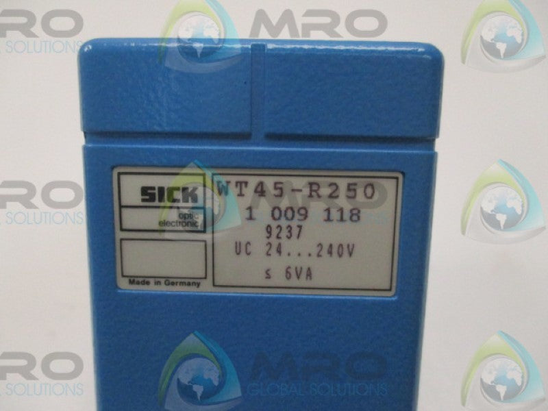 SICK WT45-R250 HEATING TIMING TERMINAL CHAMBER 24-240V  NSMP