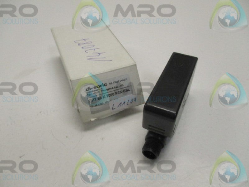 DI-SORIC OHT68K2000 P3K-BSL SENSOR 10-30VDC  NSNPIN BOX