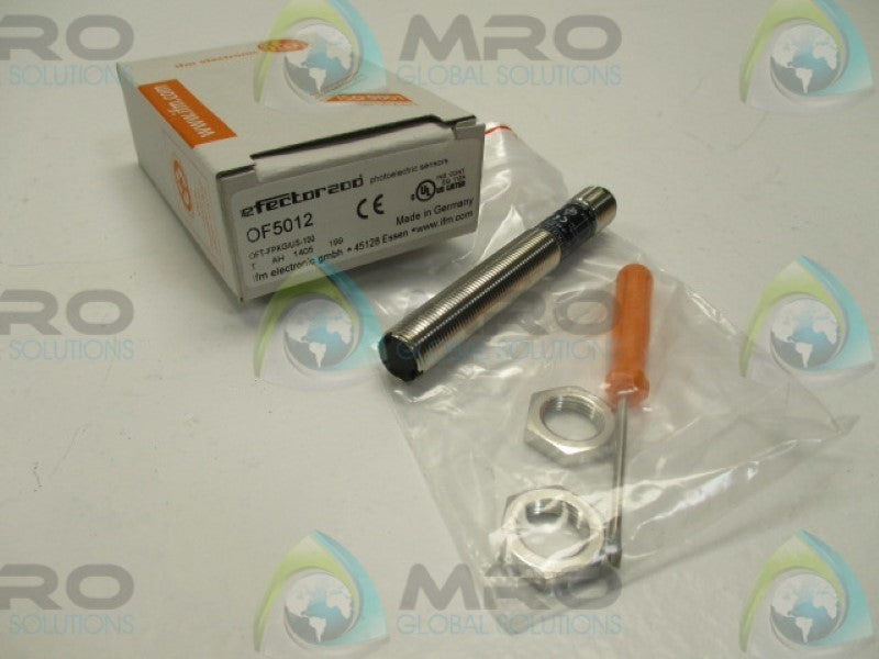 IFM EFECTOR OF5012 OFT-FPKG/US-100 PHOTOELECTRIC SENSOR 10-36VDC  NSMP