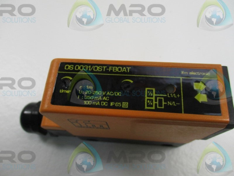 IFM EFECTOR OS0031 OST-FBOAT SENSOR 20-250V  NSMP