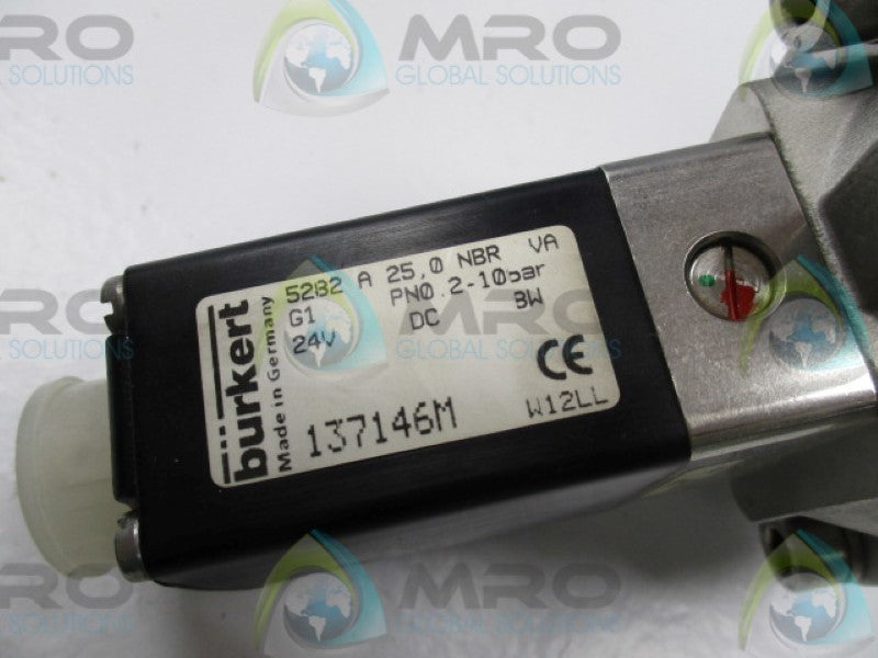 BURCKET 137146M 2/2-WAY SOLENOID VALVE 24V  NSNP