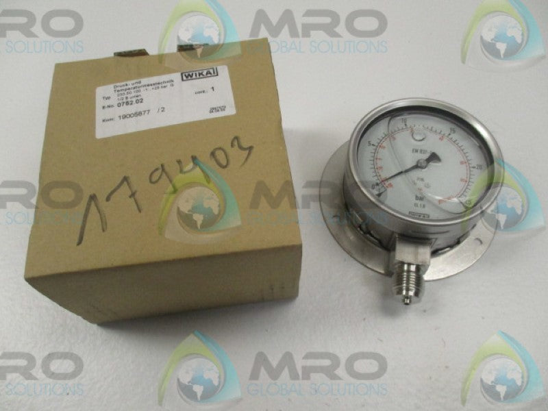 WIKA 233.50.100 PRESSURE GAUGE -1?+25BAR G  NSMP