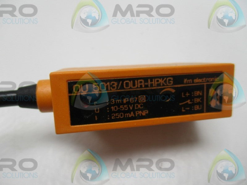 IFM EFECTOR OU5013 OUR-HPKG PROXIMITY SENSOR 10-55VDC  NSMP