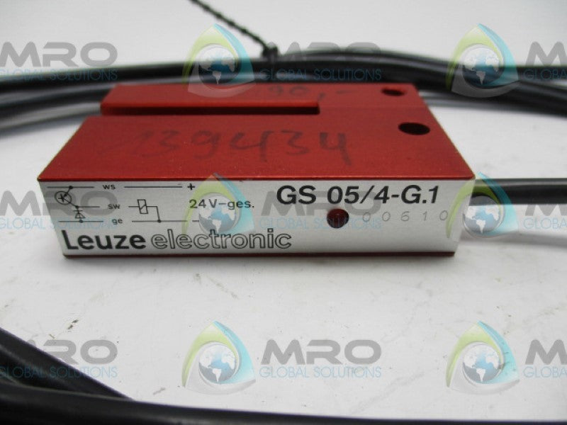 LEUZE ELECTRONIC GS05/4-G.1 SENSOR 24V  NSNP