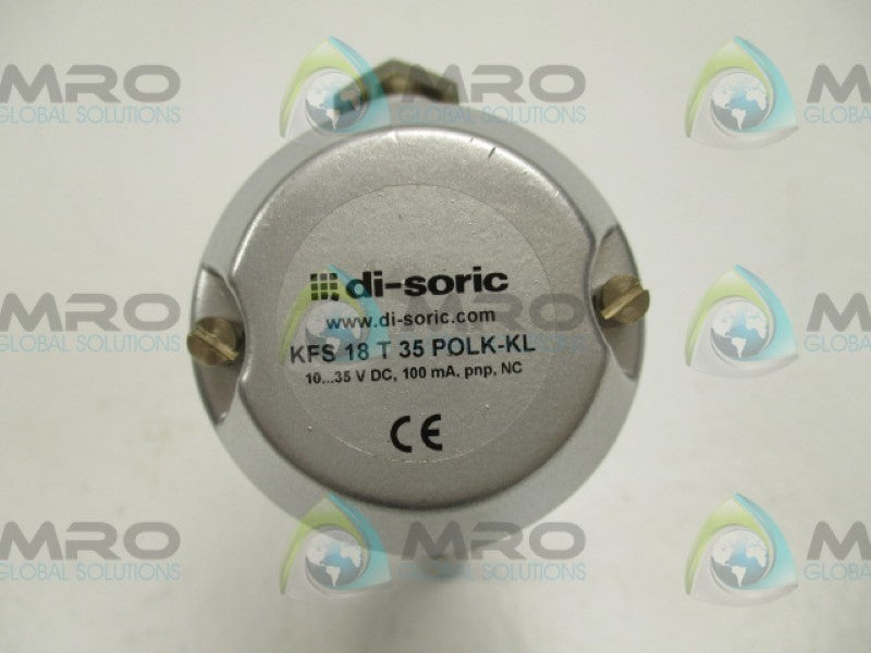 DI-SORIC KFS18T35POLK-KL THERMOCOUPLE  NSNP