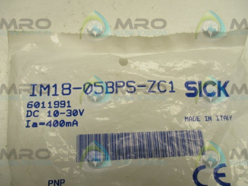 SICK IM18-05BPS-ZC1 PROXIMITY SENSOR 10-30VDC * NEW IN FACTORY BAG *