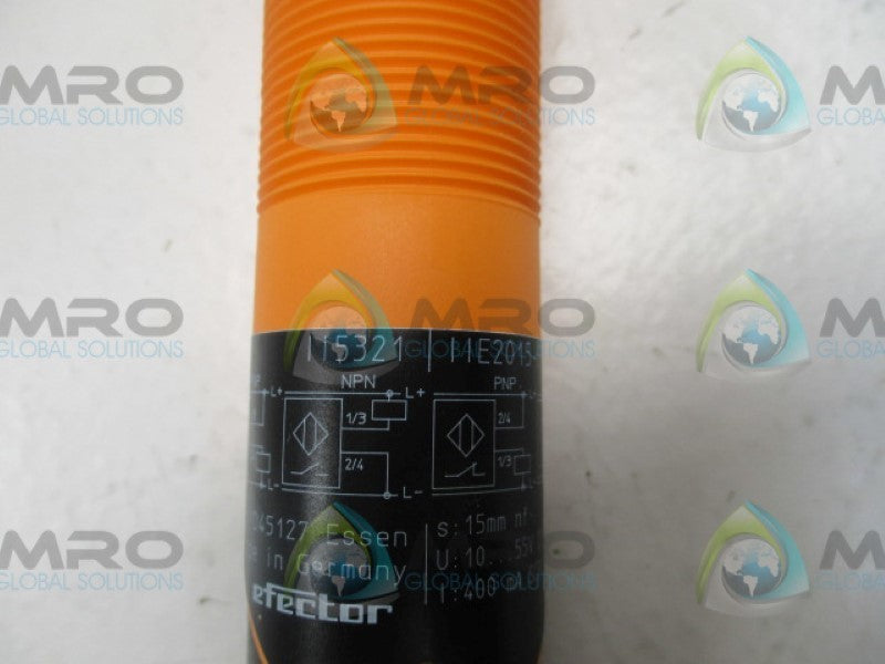 IFM EFECTOR II5321 INDUCTIVE SENSOR 10-55VDC NSMP