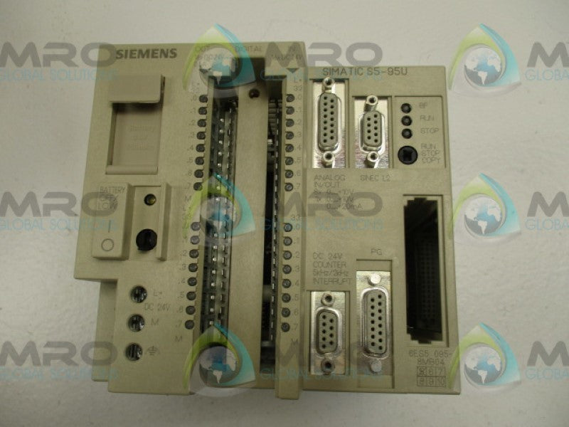 SIEMENS SIMATIC S5 6ES5095-8MB04 PROGRAMMABLE CONTROLLER  NSMP