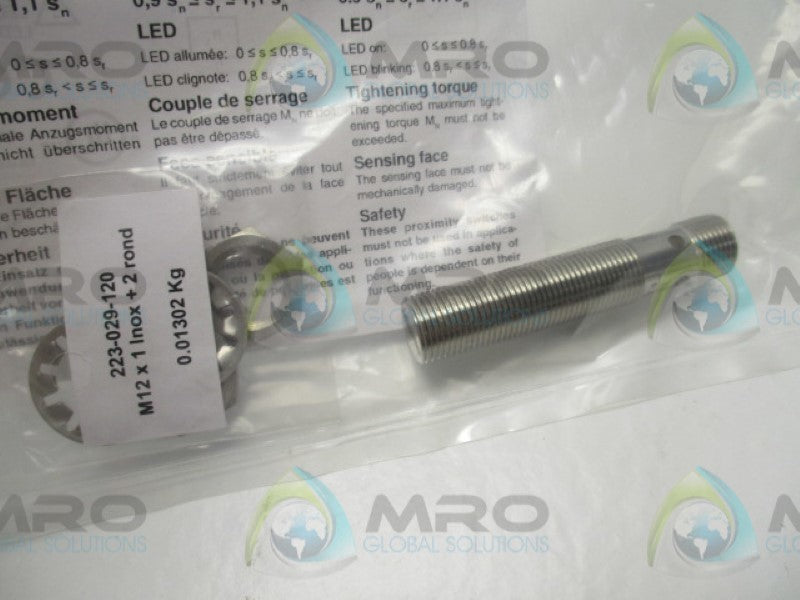 DI-SORIC D7C12V06PSK-IBSL PROXIMITY SENSOR 10-30VDC 6MM * NEW IN FACTORY BAG *