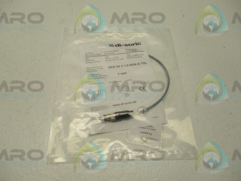 DI-SORIC DCC04V1.0NOK-K-TSL PROXIMTIY SENSOR 1MM  NSMP