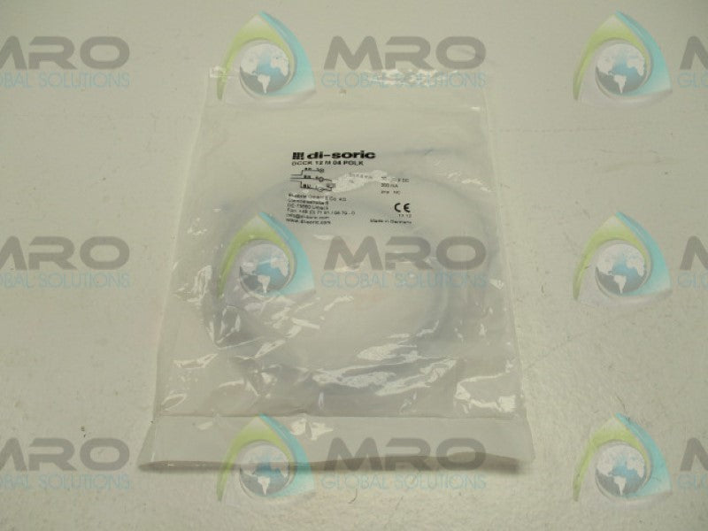 DI-SORIC DCCK12M04POLK PROXIMITY SENSOR 10-30VDC 4MM  NSMP