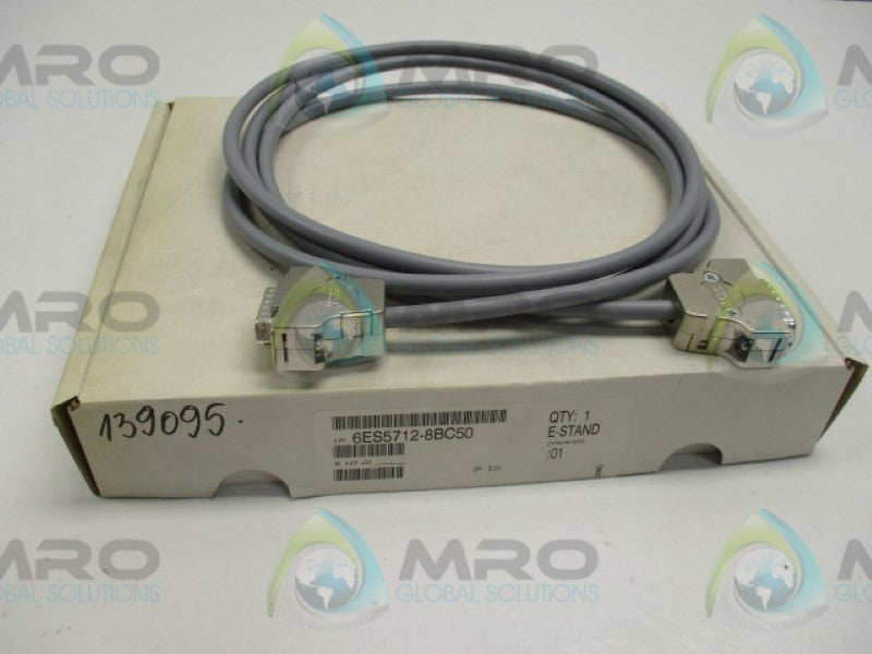 SIEMENS SIMATIC 6ES5712-8BC50 CABLE CONNECTOR 2.5M  NSMP