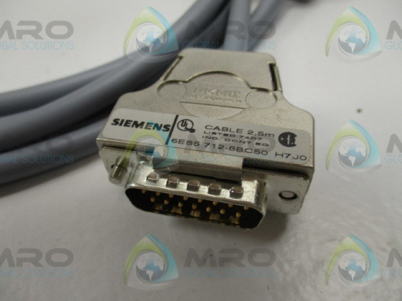 SIEMENS SIMATIC 6ES5712-8BC50 CABLE CONNECTOR 2.5M  NSMP
