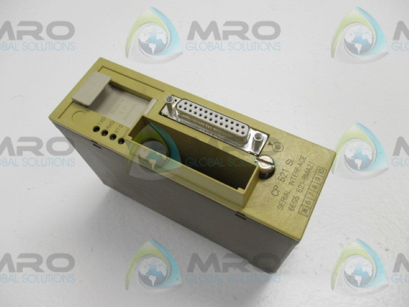 SIEMENS SIMATIC S5 6ES5521-8MA21 COMMUNICATION PROCESSER  UNMP