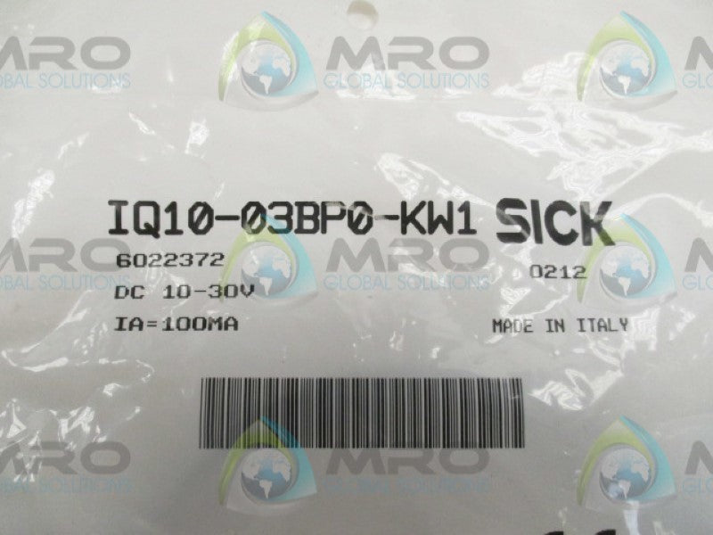 SICK IQ10-03BP0-KW1 PROXIMITY SENSOR 10-30VDC  NSMP