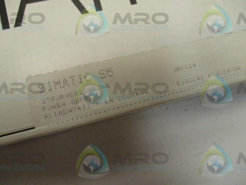 SIEMENS SINATIC S5 6ES5951-7NB13 POWER SUPPLY 24VDC  NSFS