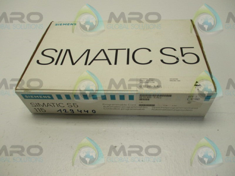 SIEMENS SIMATIC S5 6ES5305-7LA11 INTERFACE MODULE  NSFS