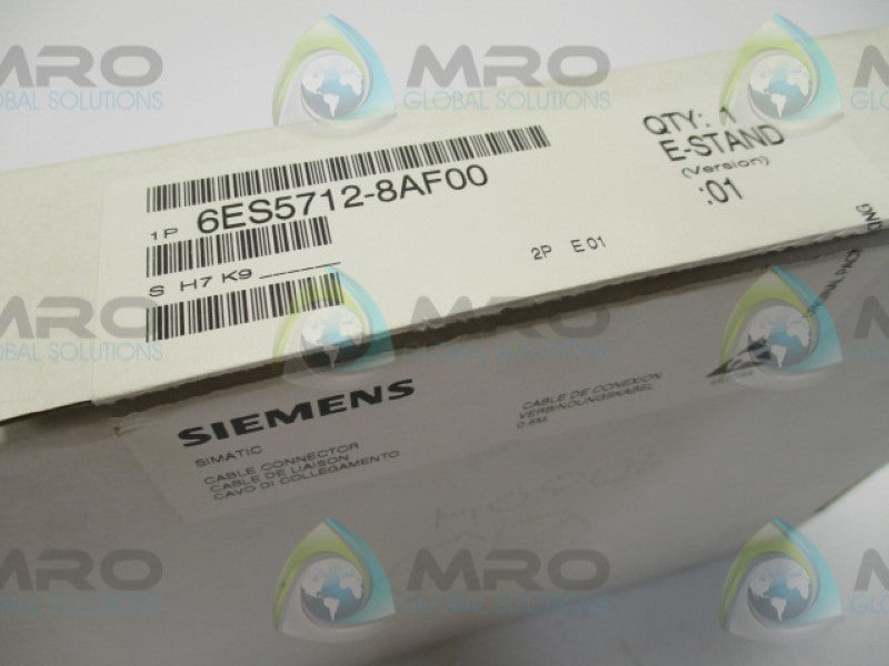 SIEMENS SIMATIC 6ES5712-8AF00 CABLE CONNECTOR  NSMP